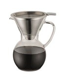 Kaffeebereiter &quot;Pour Over&quot; inkl. Filter - Weis 