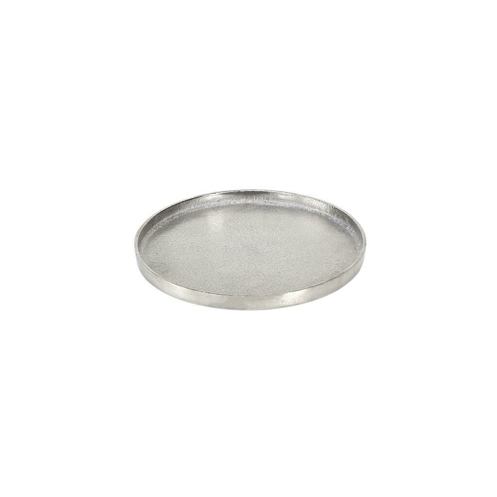 Tirolix - Vassoio Tondo 25 cm Saint Tropez Silver