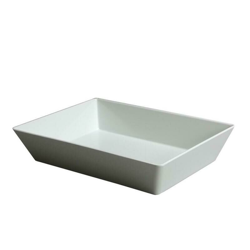 Tirolix - Vasca Gastronorm 30 x 25 cm Bianco Melamina