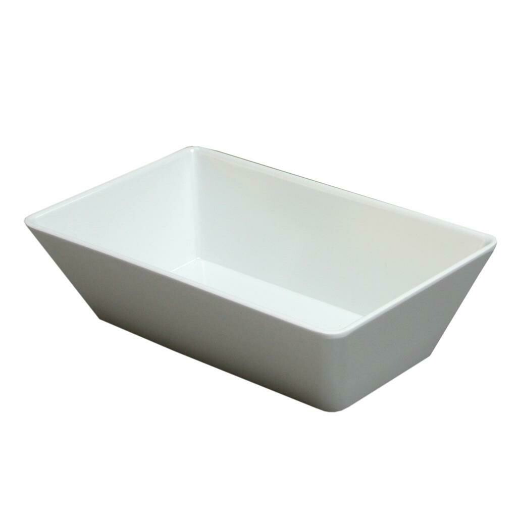Tirolix - Vasca Gastronorm 25 x 15 cm Bianco Melamina