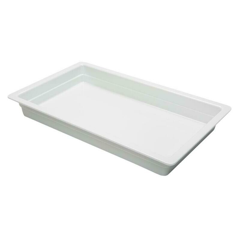 Tirolix - Vasca Gastronorm 53 x 32,5 cm Bianco Melamina