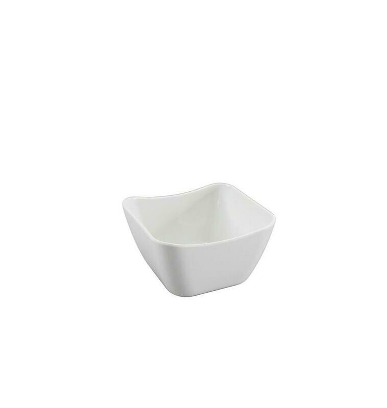Tirolix - Insalatiera Quadra 17 x 17 cm Bianco Melamina