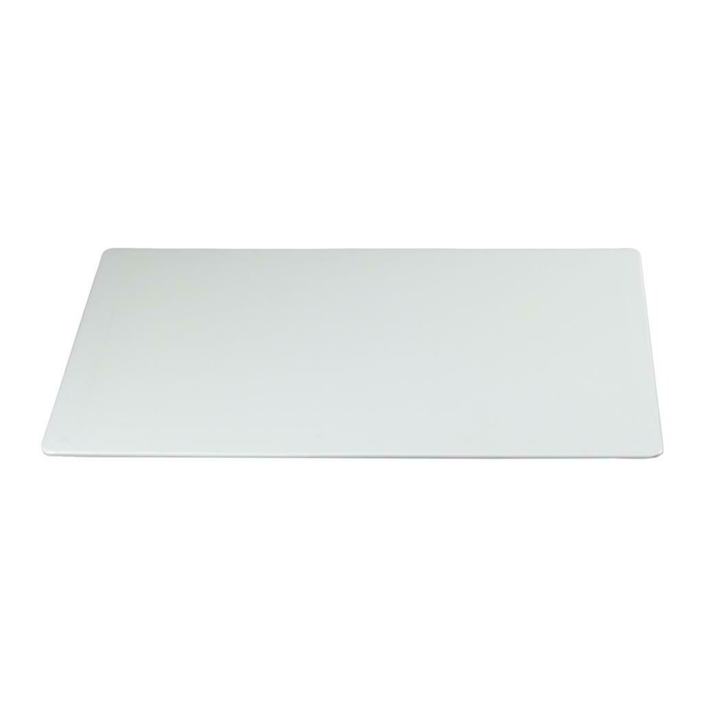 Tirolix - Piatto Rettangolare 46 x 23 cm Bianco Melamina