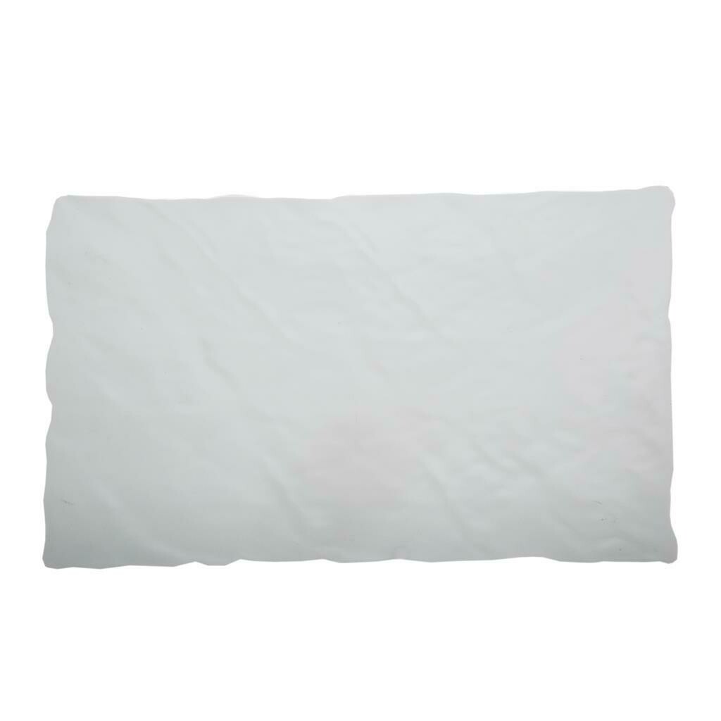 Tirolix - Vassoio Rettangolare 30 x 50 cm Bianco Melamina Ardesia