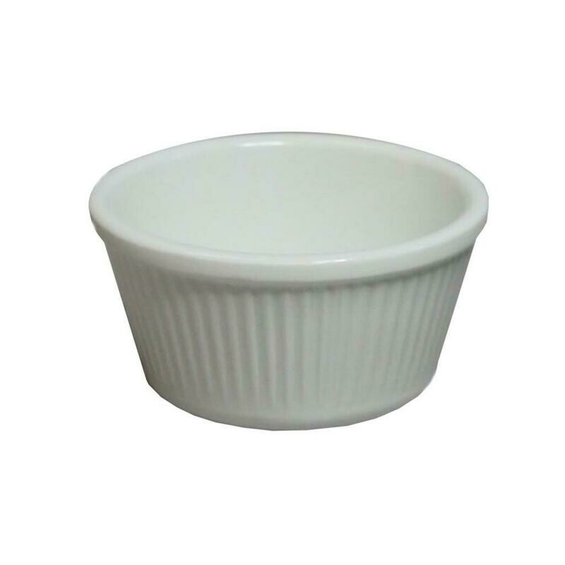 Tirolix - Stampo Ramequin 8 cm Bianco Melamina