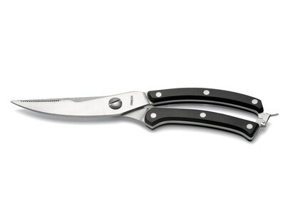 Forbici per pollame con manico nero 25,5 cm - Weis