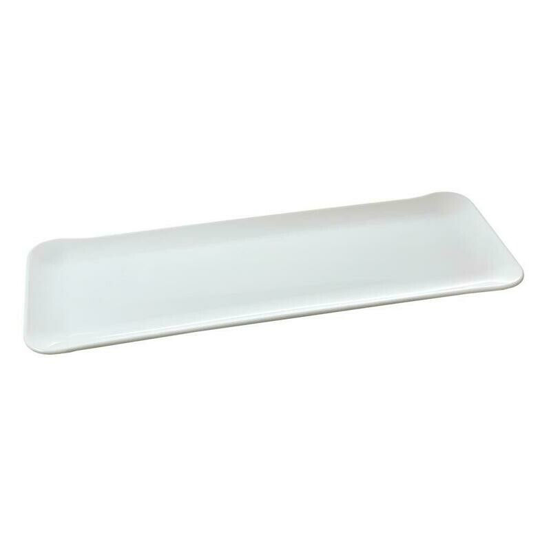 Vassoio Rettangolare 54 x 20 cm Bianco - Mc