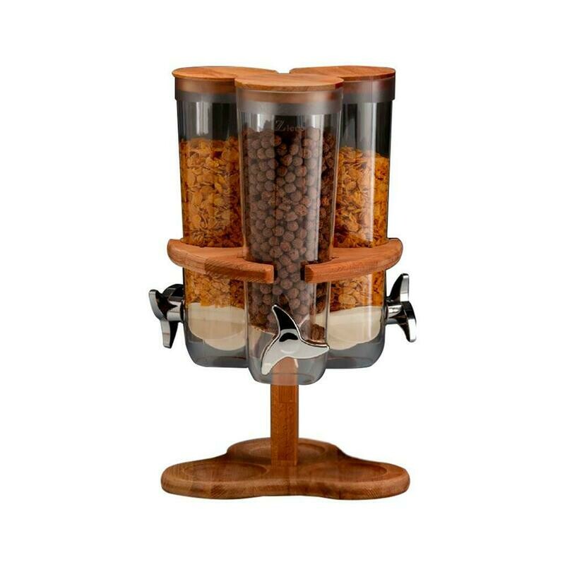 Tirolix - Dispenser Cereali 3 Posti 26 x 26 cm Istanbul