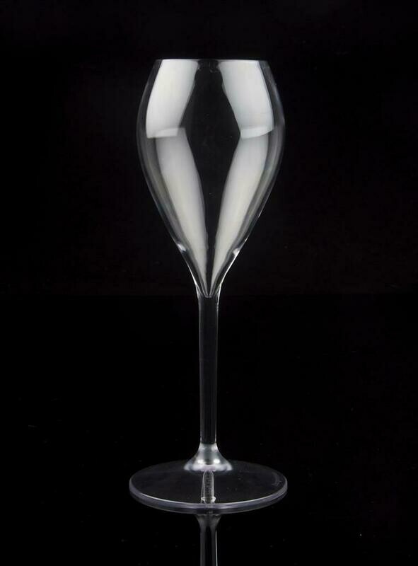 Calici Flute 24 cl Trasparente - Gold Plast
