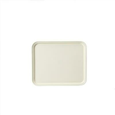Tirolix - Vassoio Rettangolare 32,5 x 26,5 cm Bianco Tabla