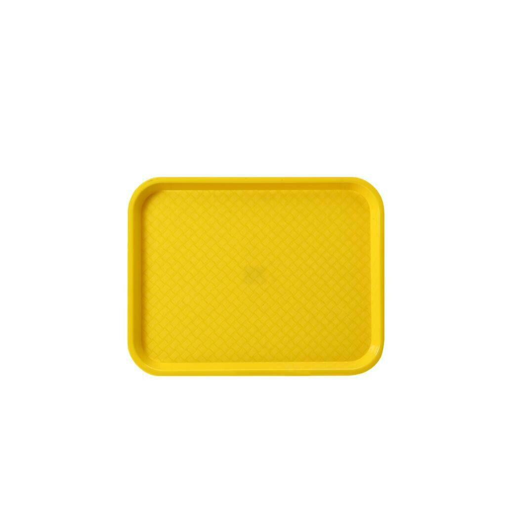 Tirolix - Vassoio Rettangolare Snack 40,5 x 29,5 cm Giallo Tabla