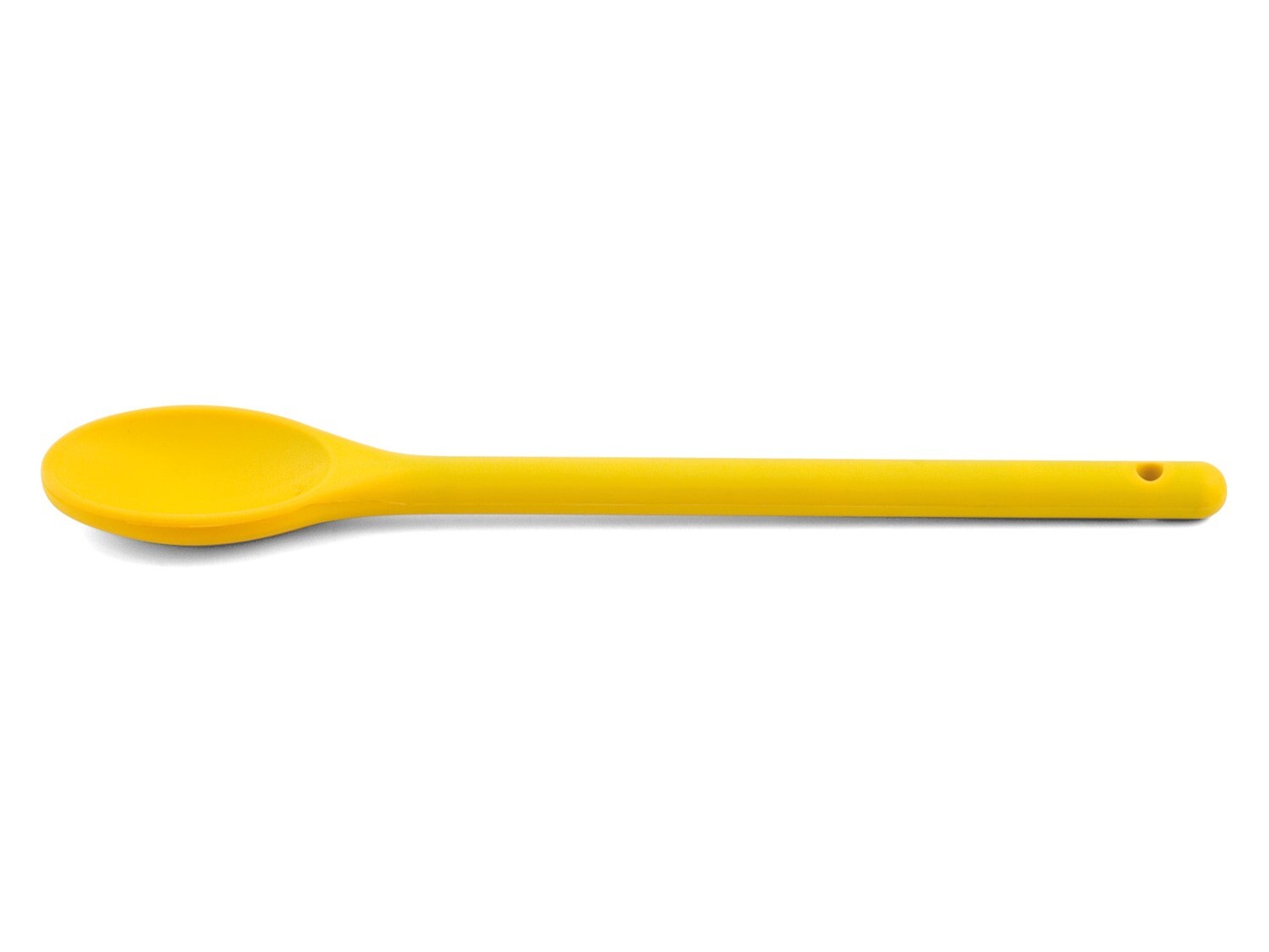 Cucchiaio in silicone 30 cm giallo - Weis