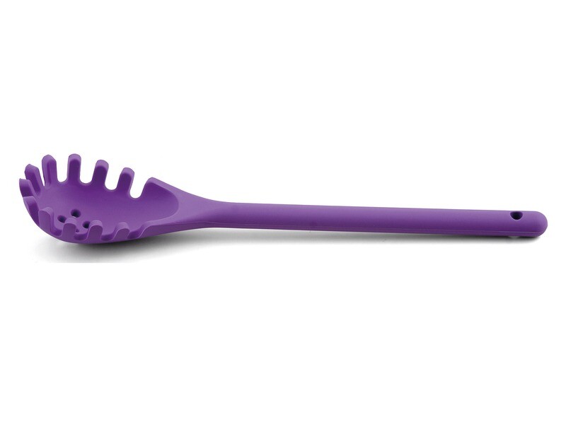 Mestolo spaghetti in silicone viola - Weis