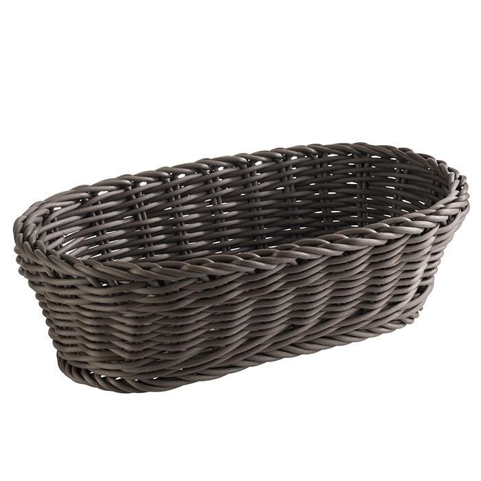 APS - Cesto ovale &quot;Profi Line&quot; 28 x 16 cm Marrone