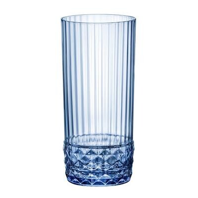 Bicchiere Cooler 49 cl America &#39;20s Sapphire Blue - Bormioli Rocco