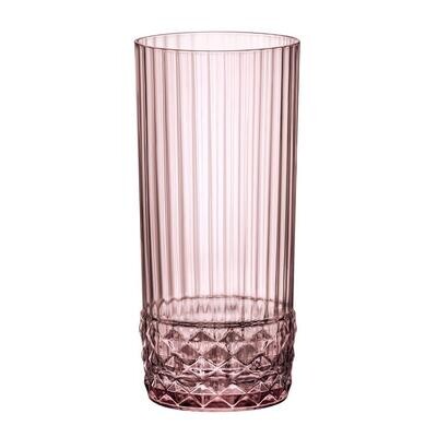 Bicchiere Cooler 49 cl America &#39;20s Lilac Rose - Bormioli Rocco