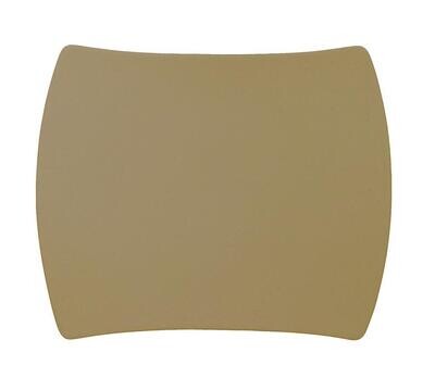 Saturnia - Rechteckiger Geformter​ Teller 31 x 25 cm Tokio Tabak