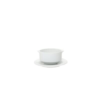 Piatto Per Tazza Colazione/Brodo 16 cm Forma 19 1910 Royal Porcelain