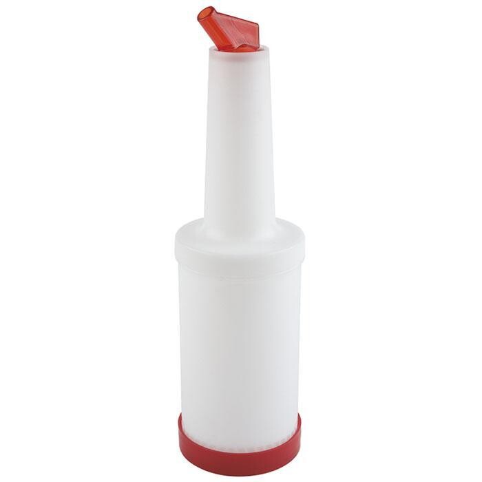 APS - Bottiglia dosatore rosso, 4 pz  9 x 9 x 33 cm