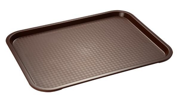 APS - Fast Food-Tablett 35 x 27 cm Braun