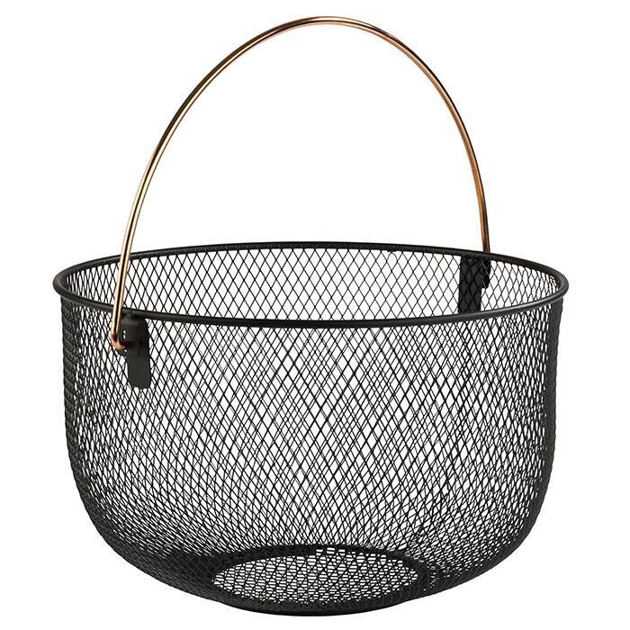 APS - Cesto pane e frutta 30 cm Nero