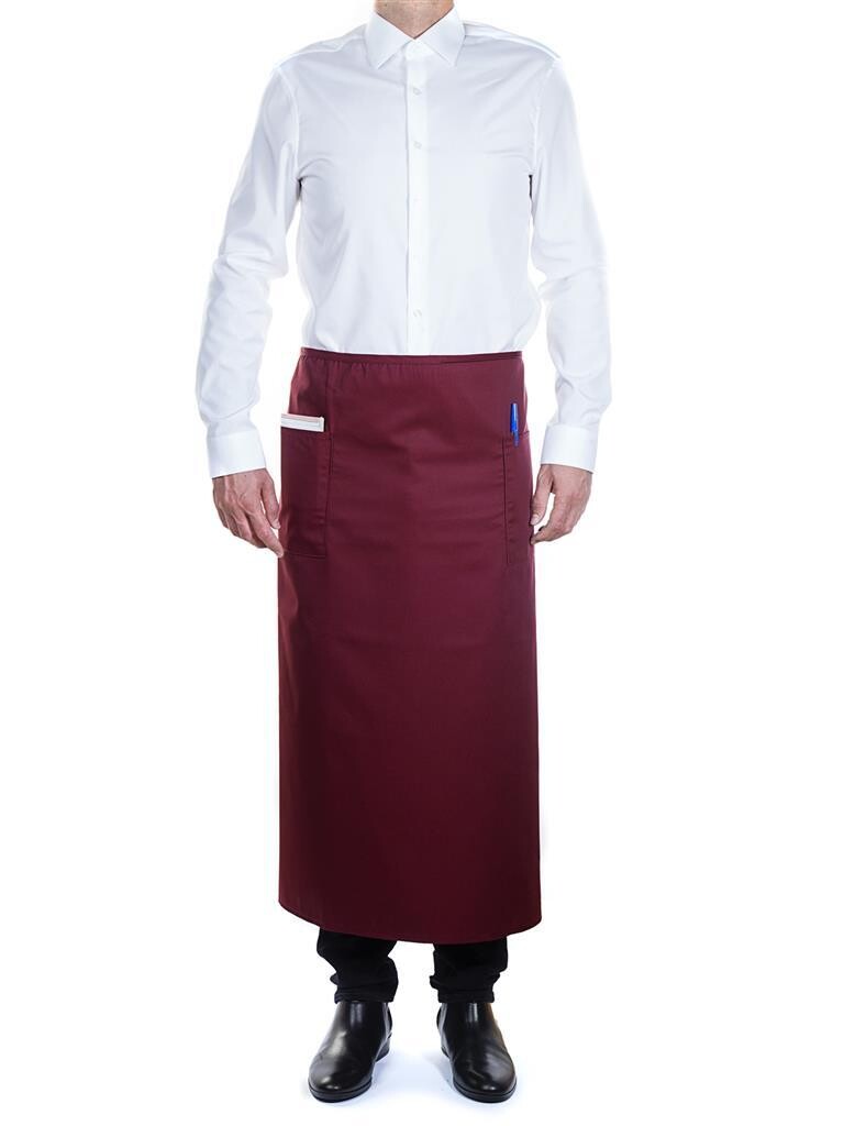 Grembiule Lungo Burgundy - Roll Drap