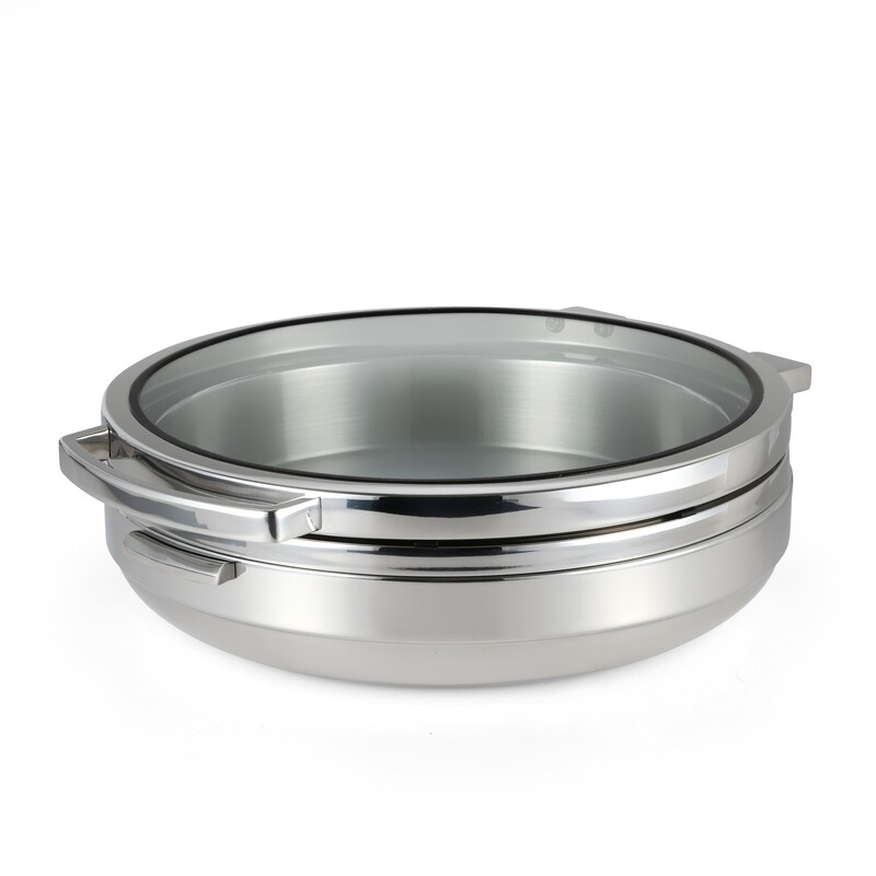 Yegam - Scaldavivande tondo con banda inox 42 cm