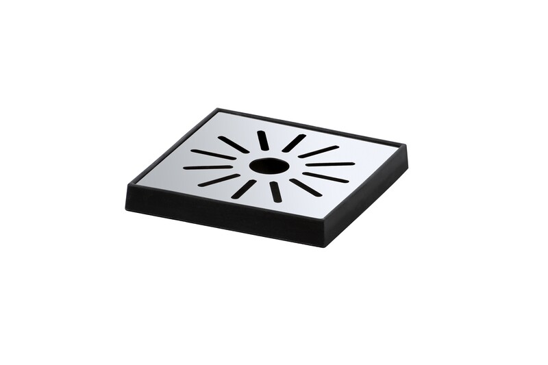 Yegam - Vaschetta antigoccia universale per dispenser 10,7 x 10,7 cm