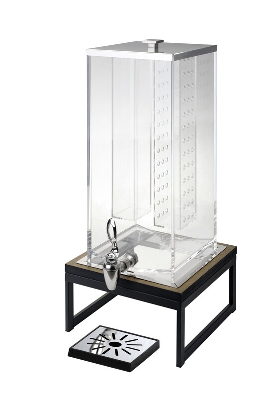Yegam - Dispenser quadrato con alzata 15 l