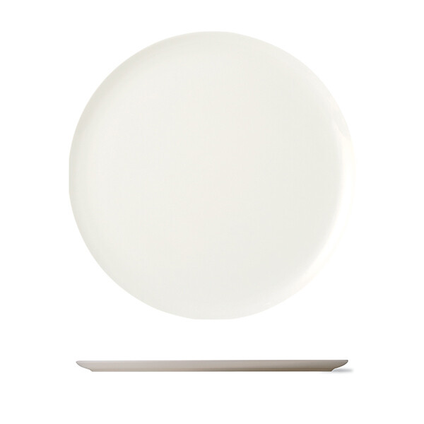 Yegam - Piatto pizza 32 cm China White