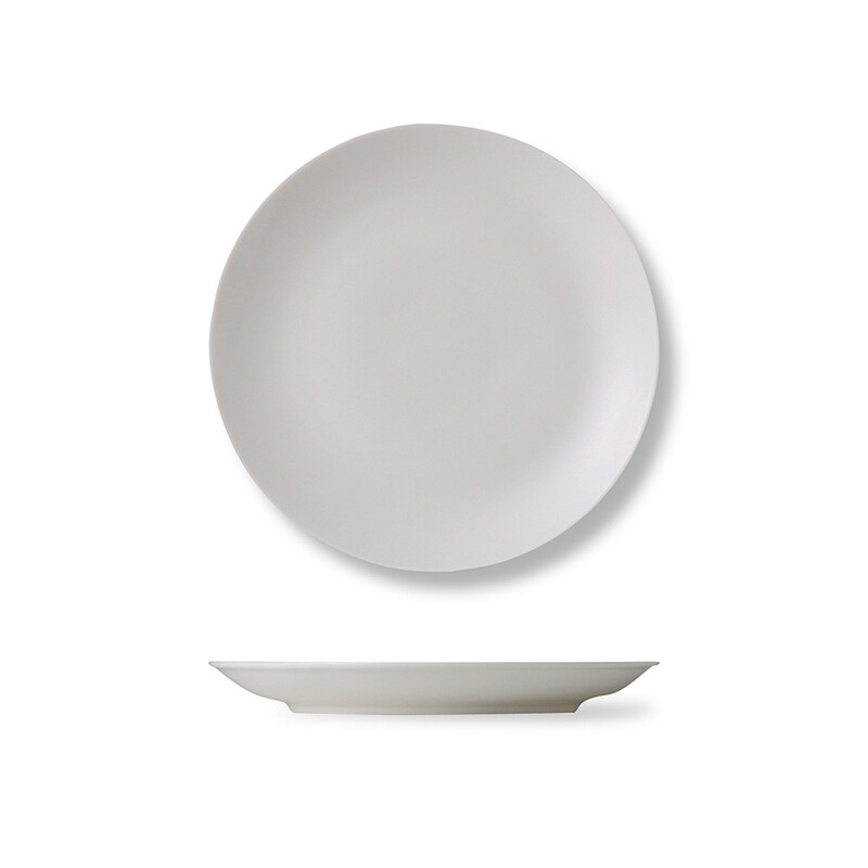 Yegam - Piatto tondo coupe 26,5 cm China White