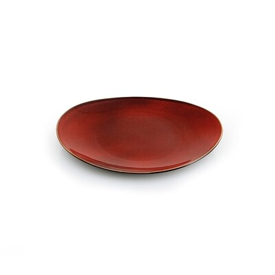 Yegam - Piatto piano 18 cm Rustic Red