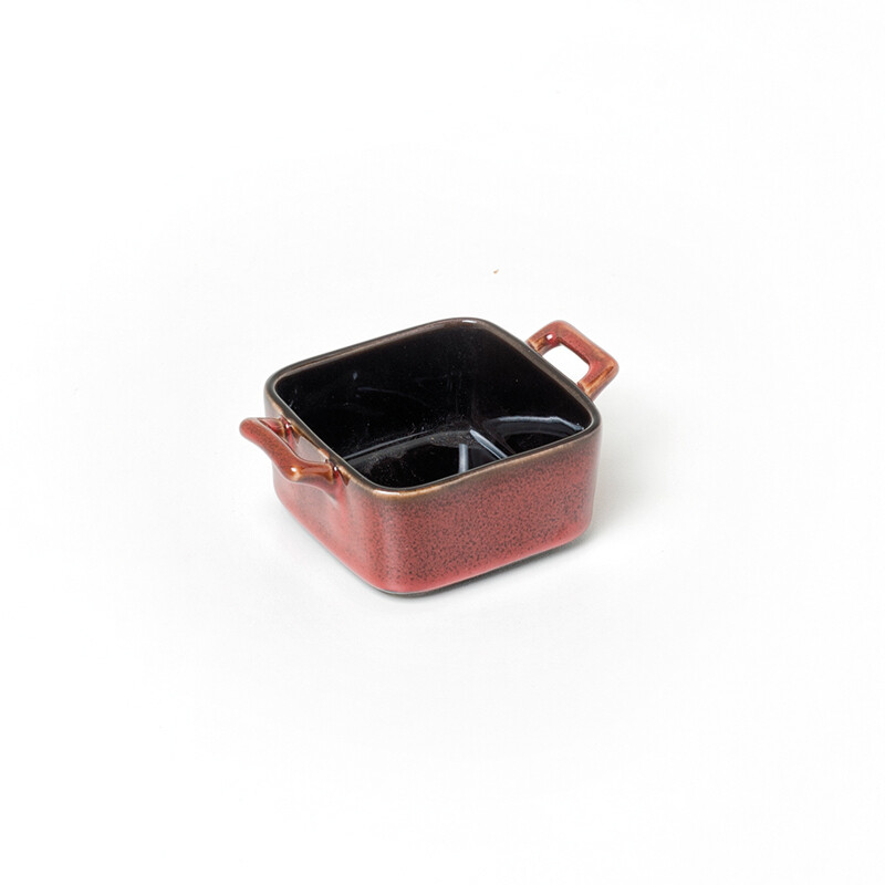 Yegam - Mini tegame quadrato Rustic Red