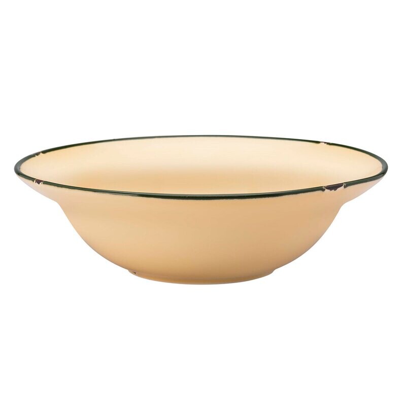 Yegam - Piatto fondo 24 cm Giallo Tin Tin