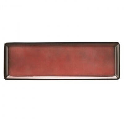Seltmann - Buffet Gourmet - Platte 5170 32,5x10,8 cm Ziegelrot
