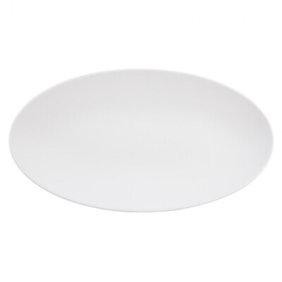 Seltmann - Coup fine dinning - Coupplatte 33x18 cm M5379 Weiß