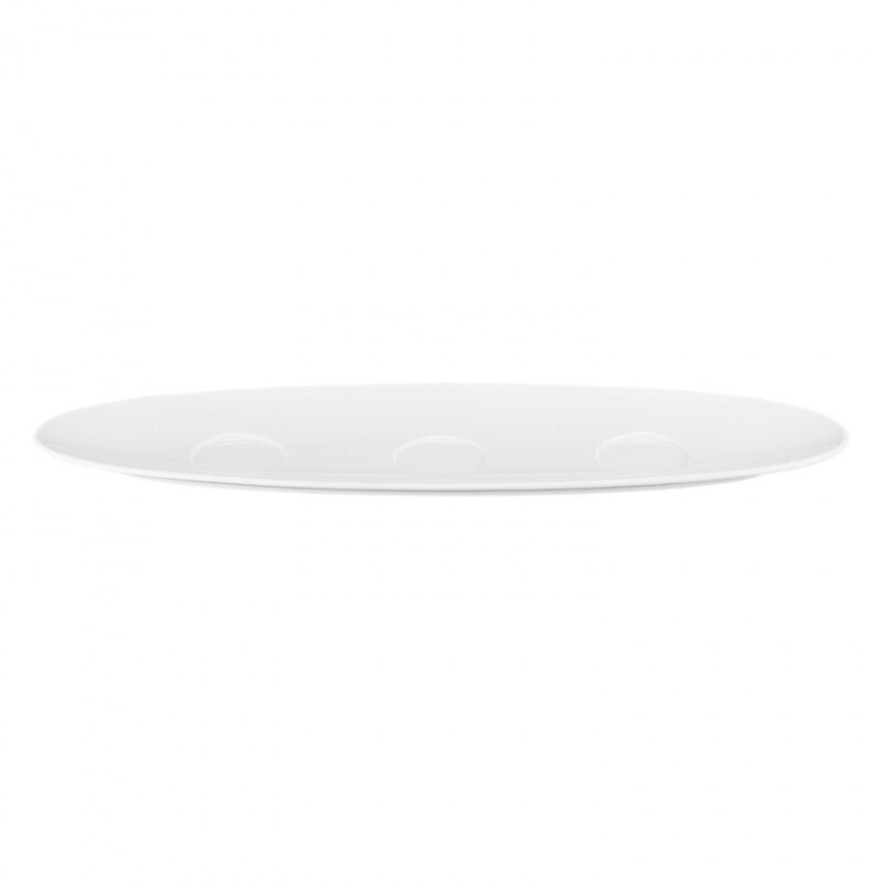 Seltmann - Coup fine dinning - Piatto ovale coupe 44x14 cm Bianco