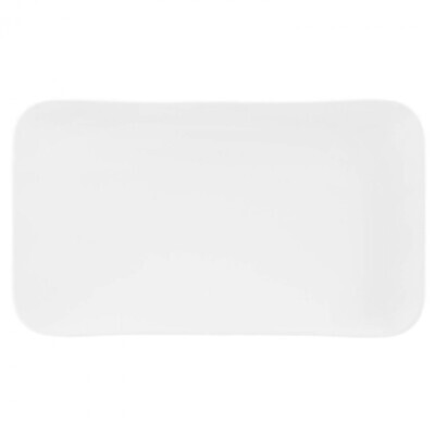 Seltmann - Coup fine dinning - Piatto coupe rettangolare 35x20cm M5385  Bianco