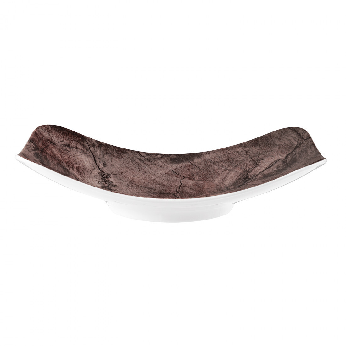 Seltmann - Coup fine dinning - ciotola coupe rettangolare 25,5x18 cm* M5386 Oak