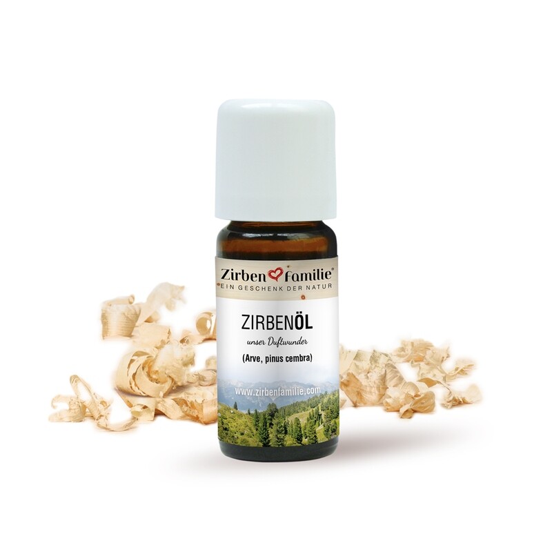 Zirbenfamilie -  Olio di pino cembro 10 ml - il nostro miracolo di fragranza