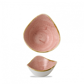 ​Churchill - Ciotola triangolare 15,3 cm Petal Pink Stonecast