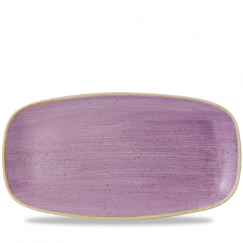 Churchill - Längliche Teller 35,5 x 18,9 cm Lavender Stonecast