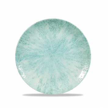 Churchill - Piatto piano 16,5 cm Stone Aquamarine Studio Prints