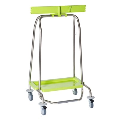 Qu4tro - Carrelli Portasacco Rifiuti capacità 70l 590x500x980mm