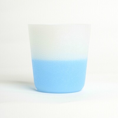 Tirolix - Bicchieri Ice 20 cl Bianco-Azzurro
