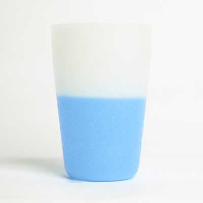 Tirolix - Bicchieri Ice 40 cl Bianco-Azzurro