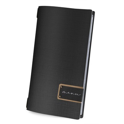 Dag Style - Menu Chef Nero 4RE 17,3x31,8 cm