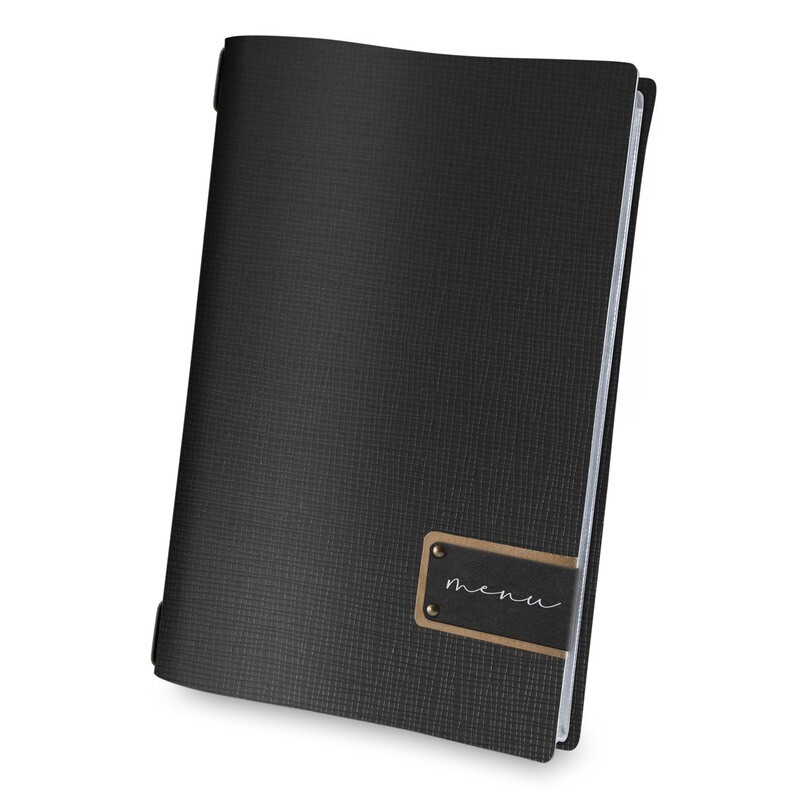 Dag Style - Menu Chef Nero A4 23,2x31,8 cm