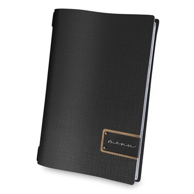 Dag Style - Menu Chef Nero A4 23,2x31,8 cm