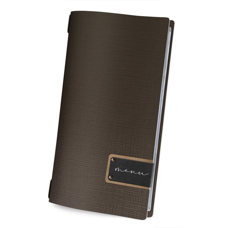 Dag Style - Menu Chef Marrone 4RE 17,3x31,8 cm